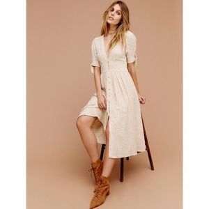 Free people love of my life dress. Ivory.